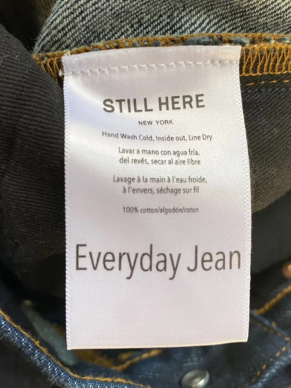 Still Here Everyday Jeans Indigo Blue 24